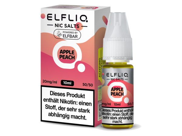 ELFLIQ - Apple Peach - Nikotinsalz Liquid 20 mg/ml