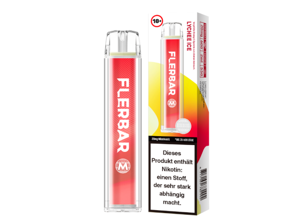 Flerbar M - Einweg E-Zigarette - Lychee Ice 20 mg