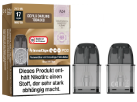 InnoCigs - Eco Pod Devils Darling Tobacco 17mg/ml (2 Stück pro Packung)